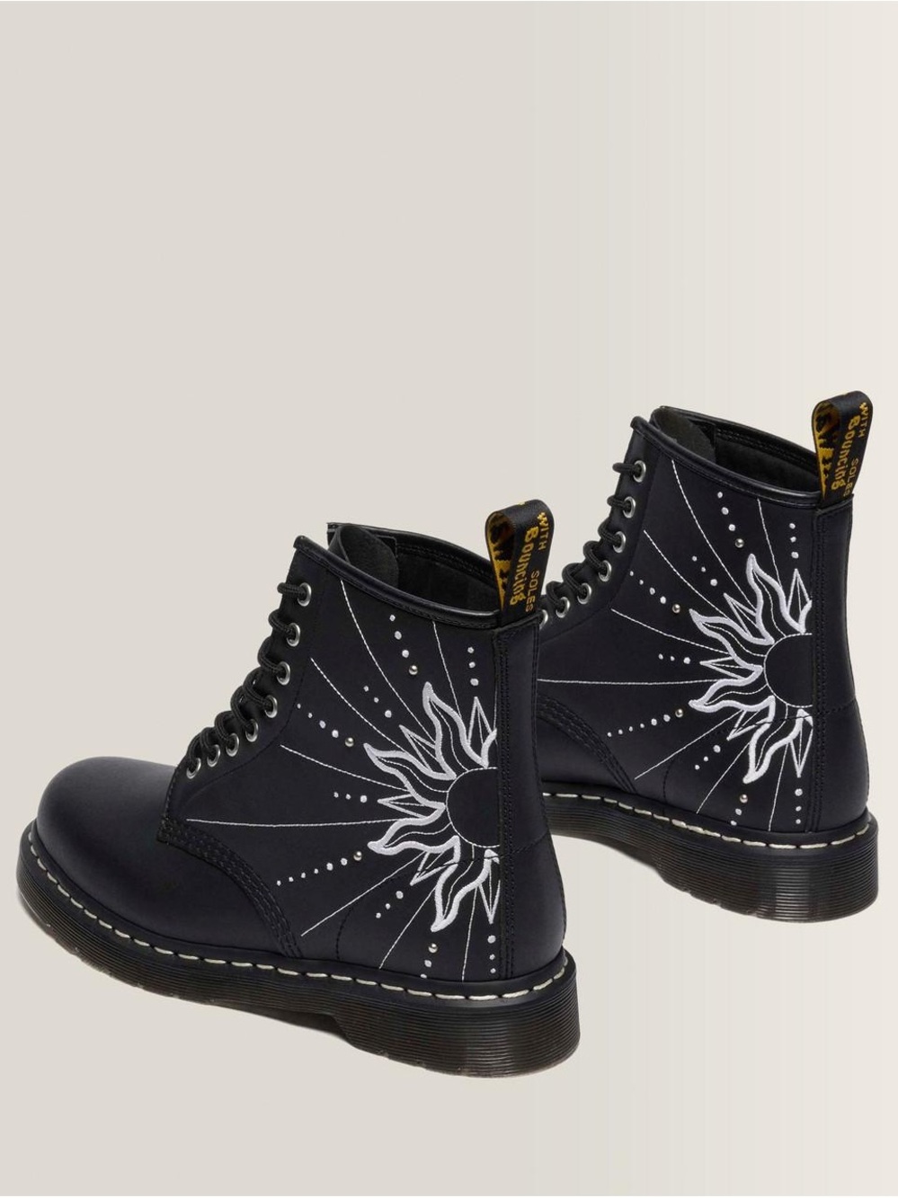 Dr. Martens 1460 SOLAR FLARE RECLAIMED LEATHER BOOTS - Picture 6 of 13